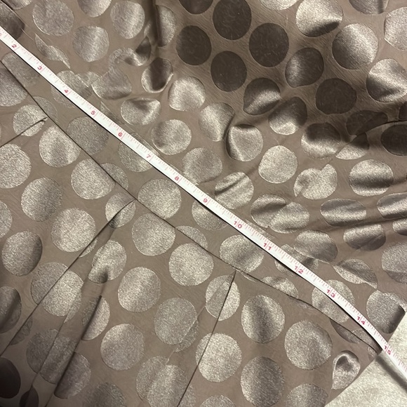 Loft sleeveless fully lined dress in a pewter color, size 4 - Picture 12 of 12